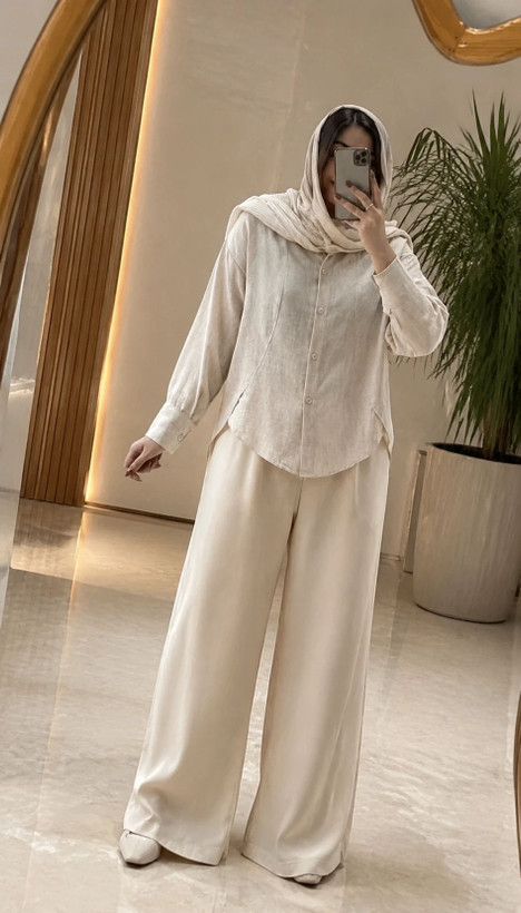 شومیز برگ زنانه پارچه وارداتی