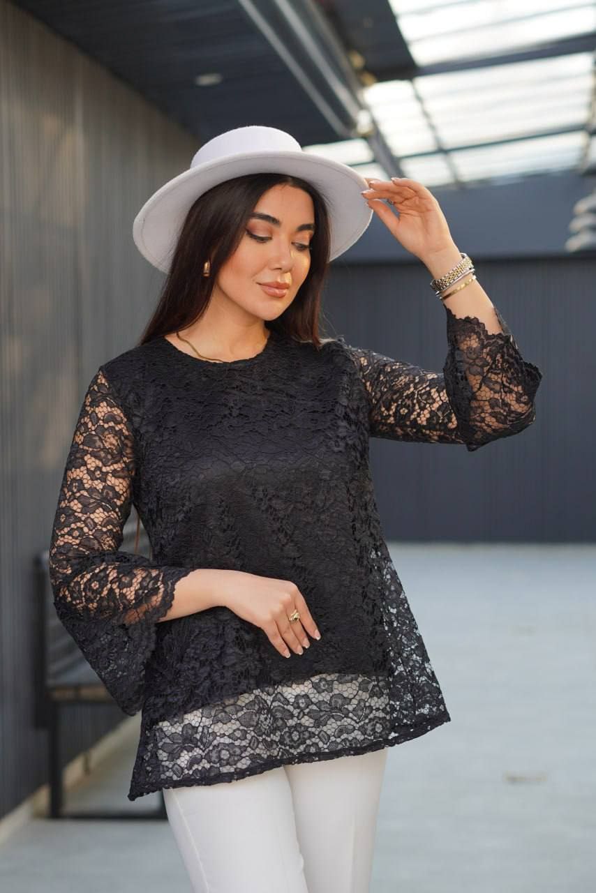 شومیز مجلسی زنانه مدل  گیپوری