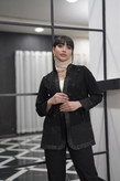 کت مجلسی زنانه مدل مروارید دوزی