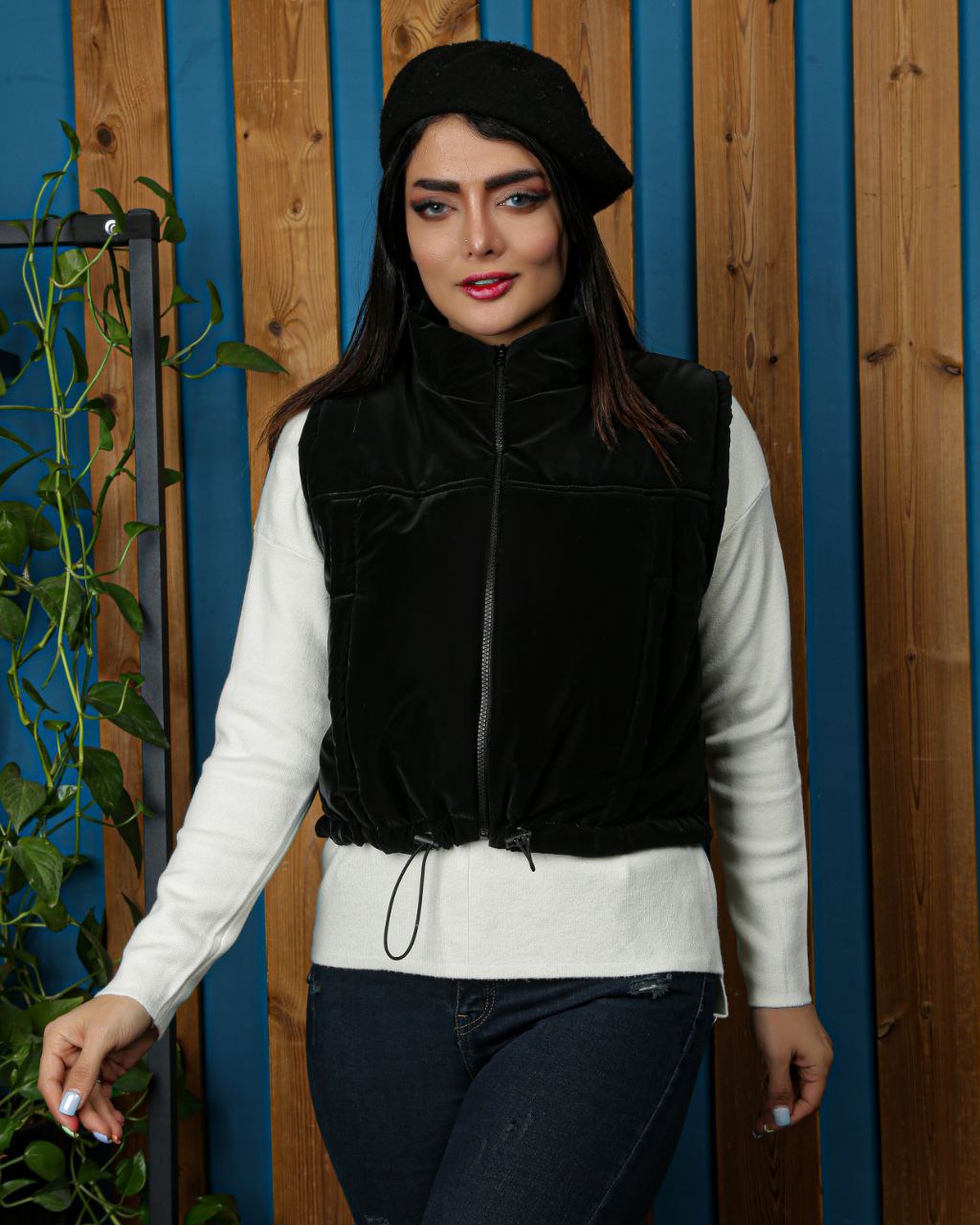 پافر زنانه پارچه سیلیکونی وارداتی